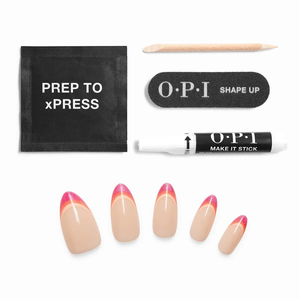 OPI xPRESS/ON Pink and Cream Press-On Nails